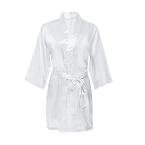 The Mrs. Satin Robe with Wedding Date