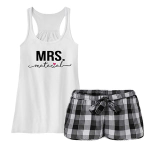 Mrs. Material Pajamas