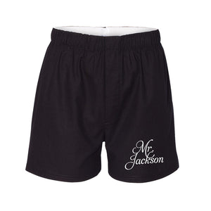 Personalized Mr. Boxer Shorts