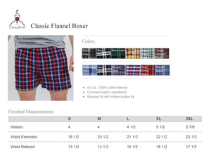 Hubby Flannel Boxers