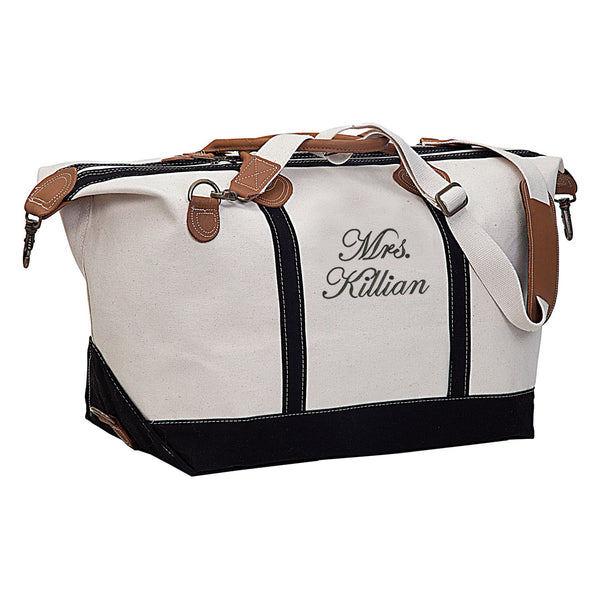 Personalised ladies sales weekend bag