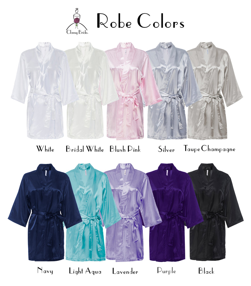 Monogrammed Bridesmaid Robe, Bridal Party Robes, Bridesmaid Robes ...