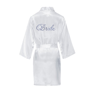 Rhinestone Bride Robe