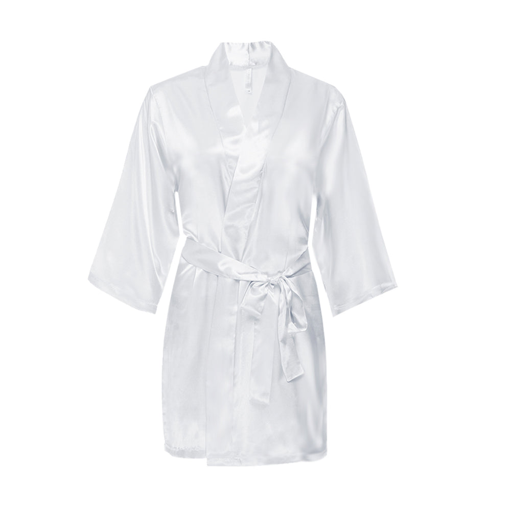 
            
                Load image into Gallery viewer, The Mrs. Satin Robe with Wedding Date
            
        