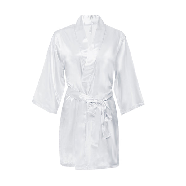 Mrs. Robe, Satin Bridal Robe, Mrs. Robe with Rhinestone Accent – Classy ...