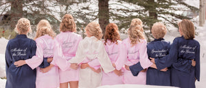 Mother of the Bride Satin Robe