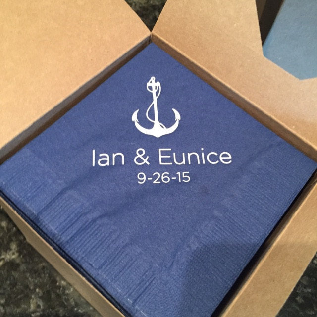 Personalized Napkins - Set of 100