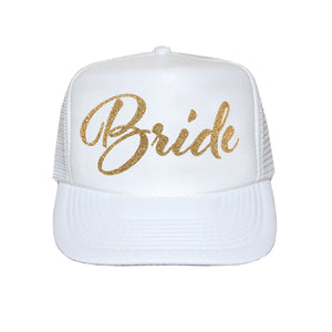 Bride Script Trucker Hat