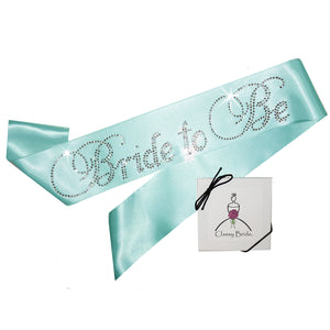 
            
                Load image into Gallery viewer, Rhinestone Bride to Be Sash
            
        
