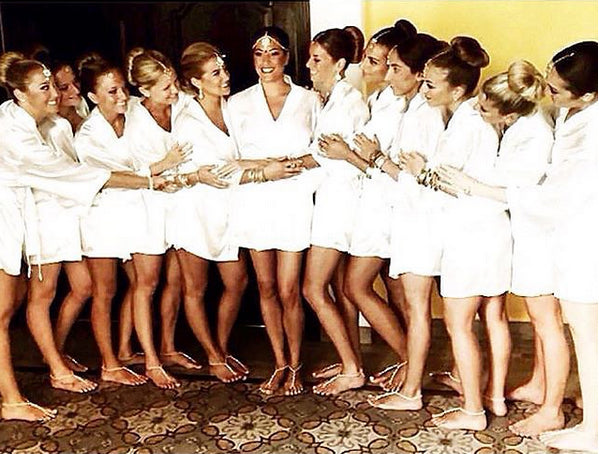 Flower Girl Robe, Rhinestone Girls Robe, Flower Girl Gifts