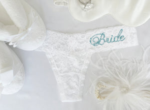 Darling Lace Bride Thong