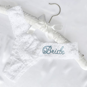 Darling Lace Bride Thong