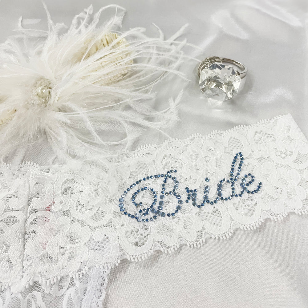 Darling Lace Bride Thong – Classy Bride