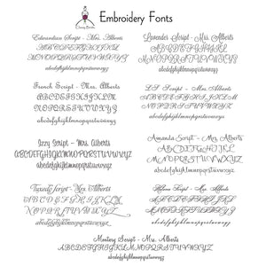 Personalized Mrs. Satin Bridal Robe