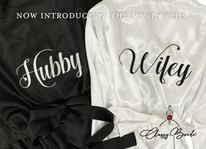 
            
                Load image into Gallery viewer, Wifey and Hubby Robe Set
            
        