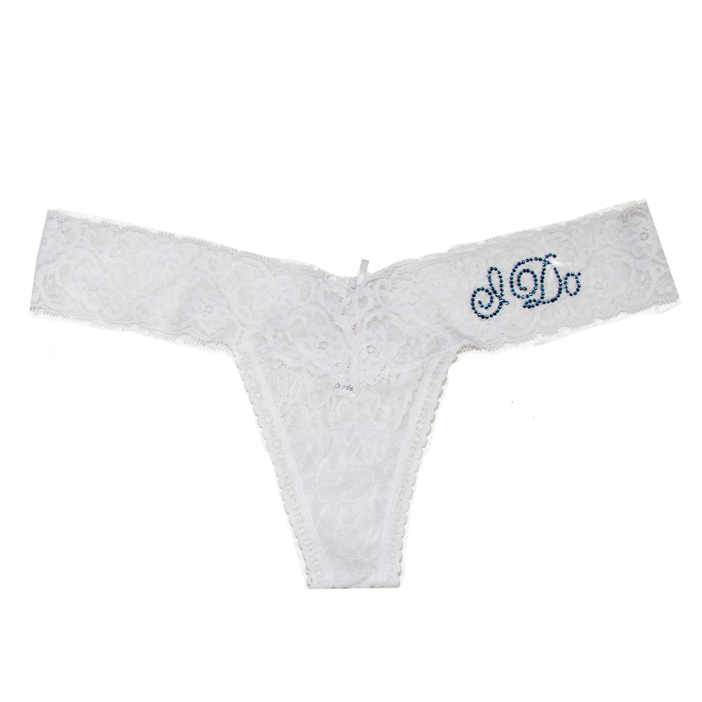 I Do Thong, I Do Underwear, Wedding Day Underwear, Wedding Thong