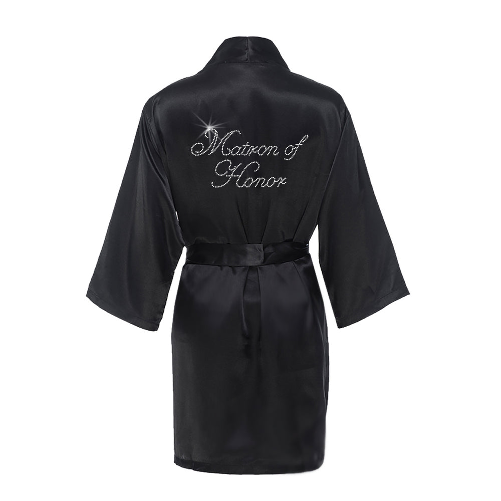 Rhinestone Bridal Party Robe