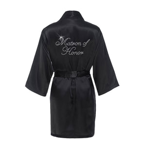 Rhinestone Bridal Party Robe