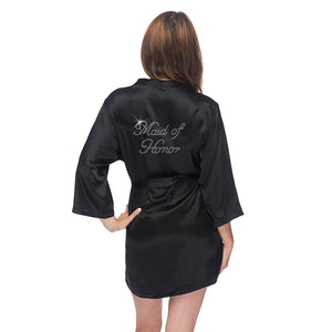 Rhinestone Bridal Party Robe