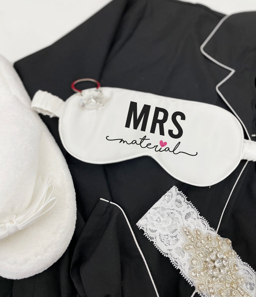 Mrs. Material Silk Eyemask