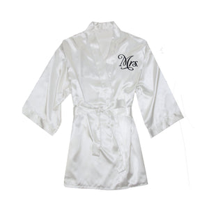 Mrs. Wedding Day Robe