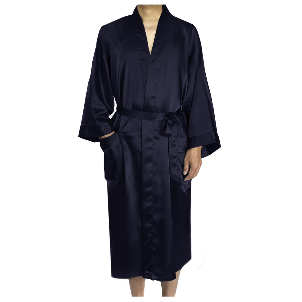 Customized Hubby Satin Robe