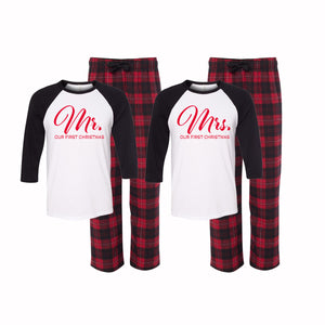 Our First Christmas Pajama Set - Buffalo Plaid