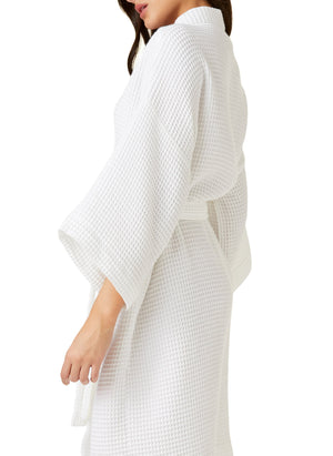 
            
                Load image into Gallery viewer, Bride and Groom Waffle Weave Spa Robe Set
            
        