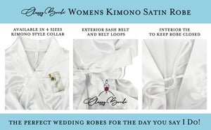 Mrs. Wedding Day Robe