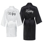 Wifey Hubby Robe Set, Gifts for the Couple, Robes for the Honeymoon