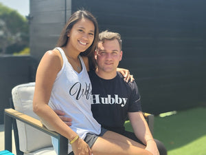 
            
                Load image into Gallery viewer, Wifey and Hubby T-Shirt Set
            
        
