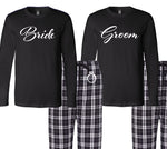 Bride and Groom Pajama Set, Gifts for the Couple, Bride and Groom Set