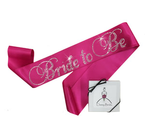 
            
                Load image into Gallery viewer, Rhinestone Bride to Be Sash
            
        