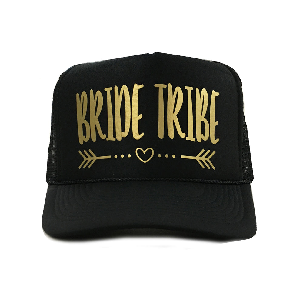 
            
                Load image into Gallery viewer, Bride Tribe Trucker Hat, Bridesmaid Hat, Bride Squad Hat, Bachelorette Party Hats
            
        