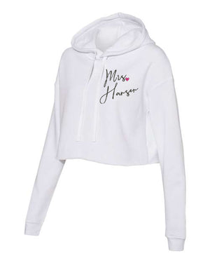 Personalized Camila Crop Hoodie