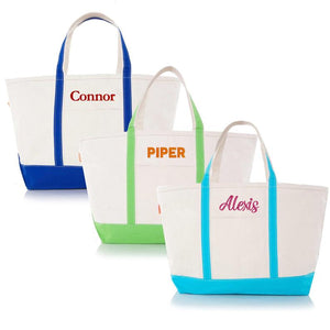 Monogrammed Tote Bags  Personalized Tote Bags by Lands' End