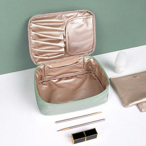 Personalized Shadow Stripe Cosmetic Bag