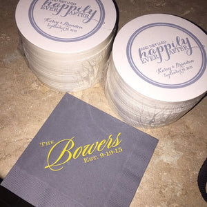 Personalized Napkins - Set of 100