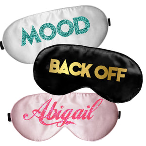 Custom Silk Eyemask