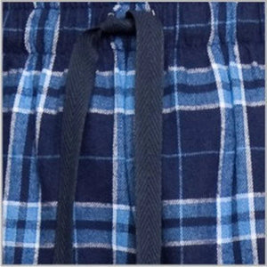 Groom Flannels - Navy and Columbia Blue