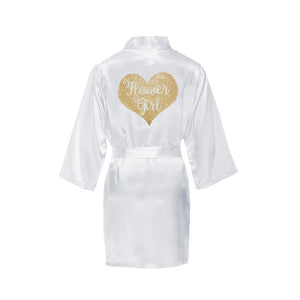 Flower Girl Robe, Rhinestone Girls Robe, Flower Girl Gifts