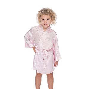 Flower Girl Robe - Glitter Heart