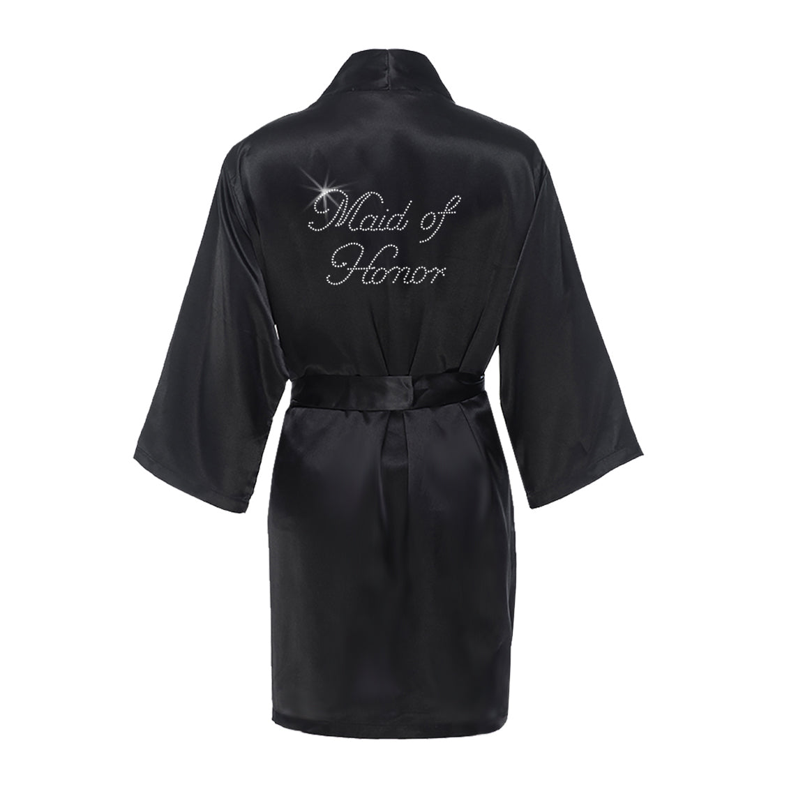 Rhinestone Bridal Party Robes, Wedding Day Robes, Rhinestone Robes
