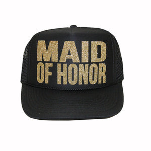 
            
                Load image into Gallery viewer, Maid of Honor Trucker Hat
            
        
