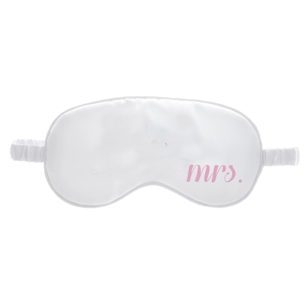 Blushing Bride Mrs. Eyemask