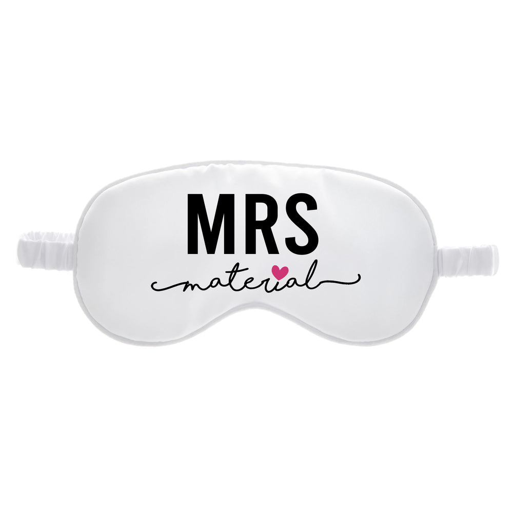 
            
                Load image into Gallery viewer, Mrs. Material Silk Eyemask
            
        