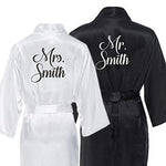 Mr. and Mrs. Robe Set, Bride and Groom Robes, Gifts for the Couple