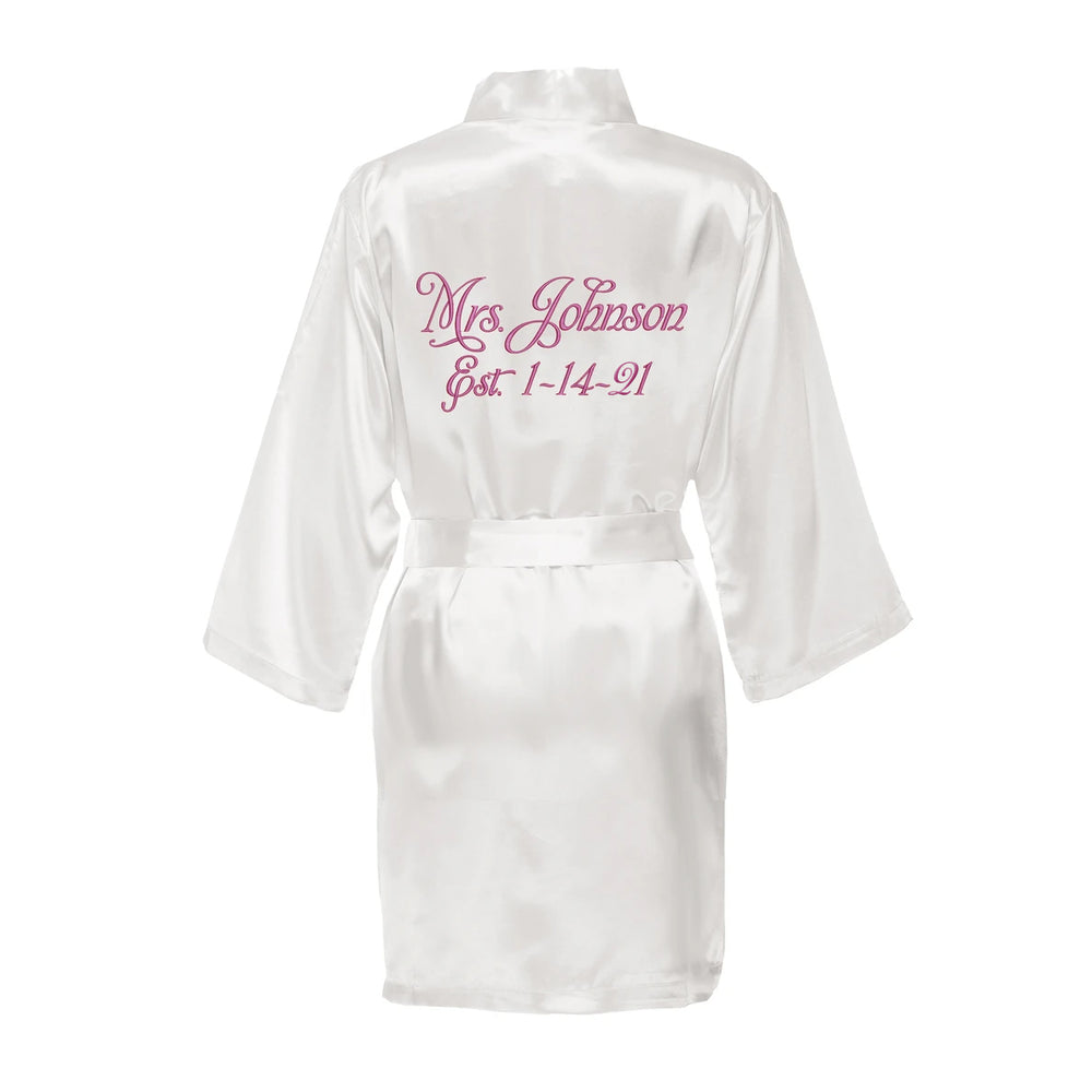 Lily of the Valley Dressing Gown  Mrs Alice