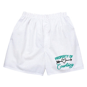 Personalized Property of Boxer Shorts