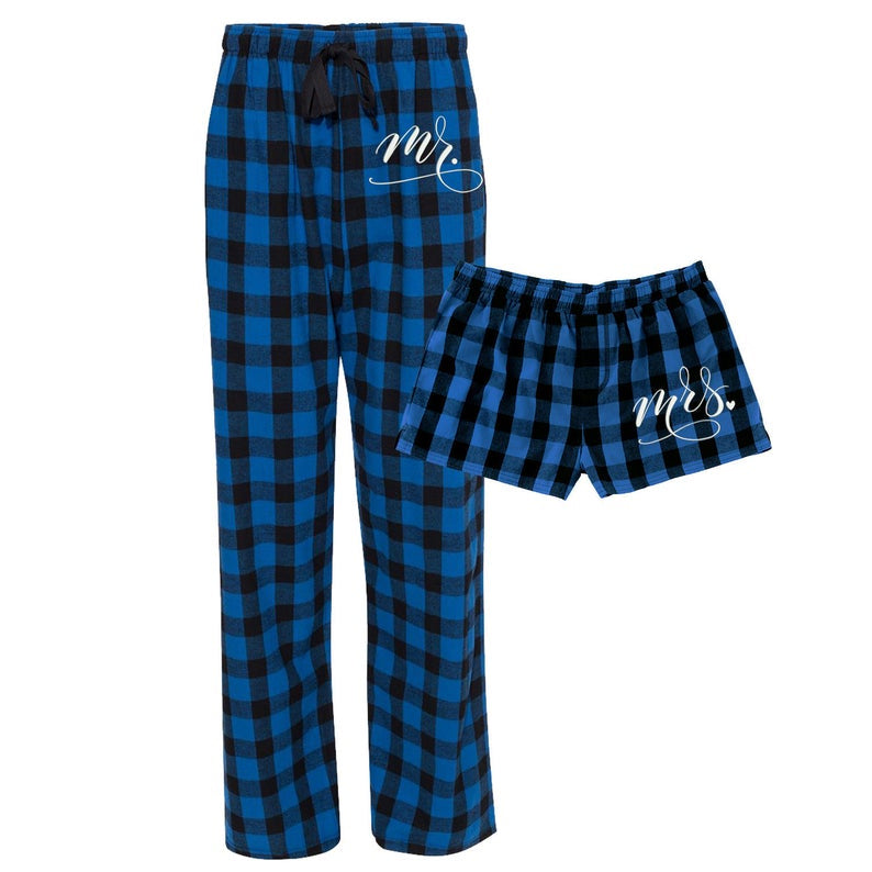 Mr. and Mrs. Flannel Set